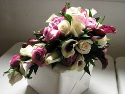 rose wedding bouquet for bride