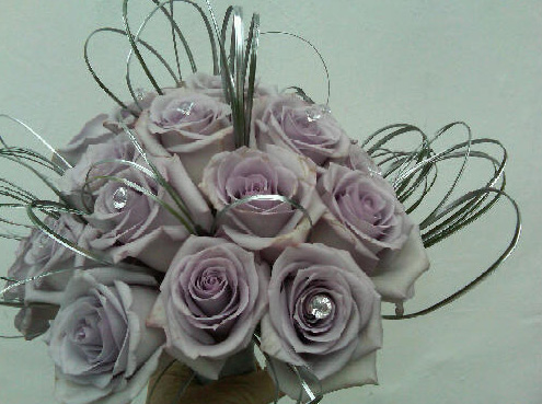 Ocean song lilac rose bouquet 